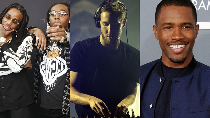 Calvin Harris colaborou com Frank Ocean e Migos na faixa "Slide" - AP