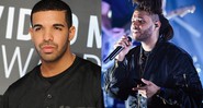 Drake e The Weeknd - Evan Agostini/Scott Roth/AP