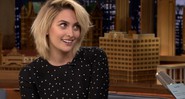 Paris Jackson em entrevista a Jimmy Fallon - Reprodução/Vídeo