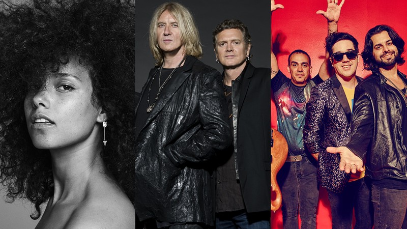 Alicia Keys, Def Leppard e Jota Quest tocam no Palco Mundo do Rock in Rio - Divulgação