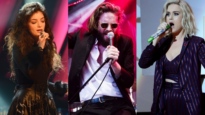 Lorde, Father John Misty e Katy Perry, atrações do Glastonbury 2017 - Montagem