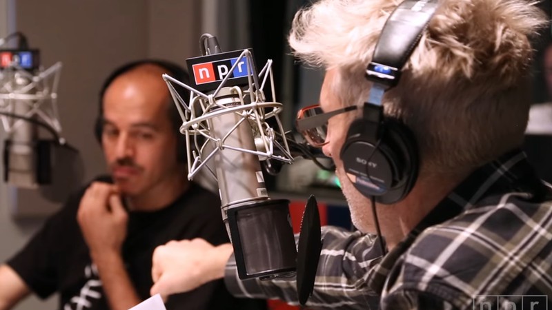 Os DJs pioneiros do hip-hop no rádio, Stretch e Bobbito, em trailer de podcast na NPR - Reprodução/Vídeo