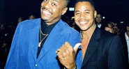 Ator Cuba Gooding Jr. com seu pai, o cantor de soul e vocalista do grupo Main Ingredient, Cuba Gooding Sr.  - AP 