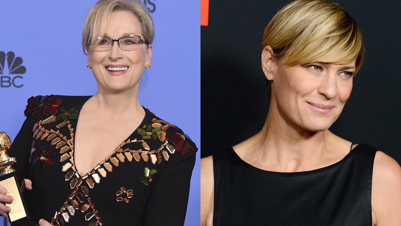 Meryl Streep e Robin Wright - Jordan Strauss/Invision/AP