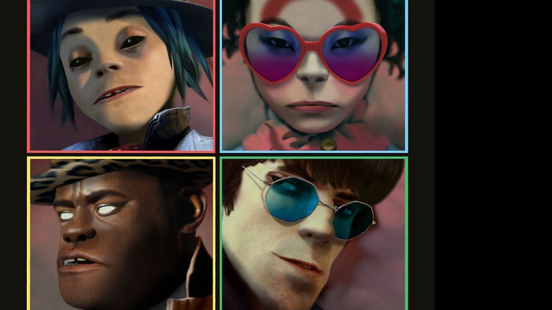 Capa do disco <i>Humanz</i>, do Gorillaz - Reprodução