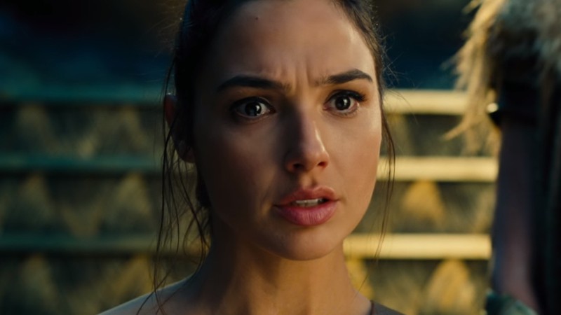 Gal Gadot como Diana Prince no trailer de <i>Mulher Maravilha</i> - Reprodução