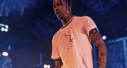 Travis Scott em apresentação no festival Coachella, em 2017 - Jeff Lombardo/Invision/AP