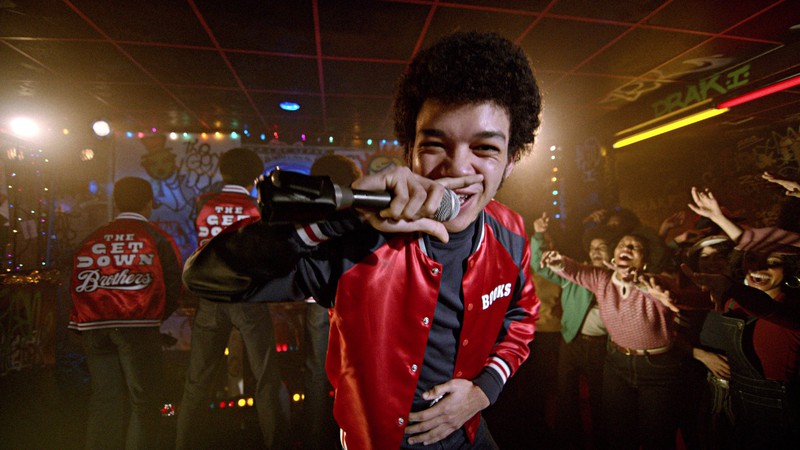 Justice Smith em cena de <i>The Get Down</i> (2016) - Reprodução