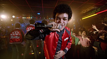 Justice Smith em cena de <i>The Get Down</i> (2016) - Reprodução