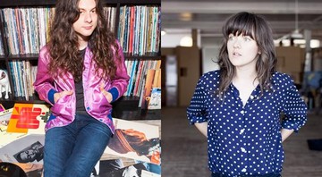 Os músicos Kurt Vile e Courtney Barnett - Divulgação