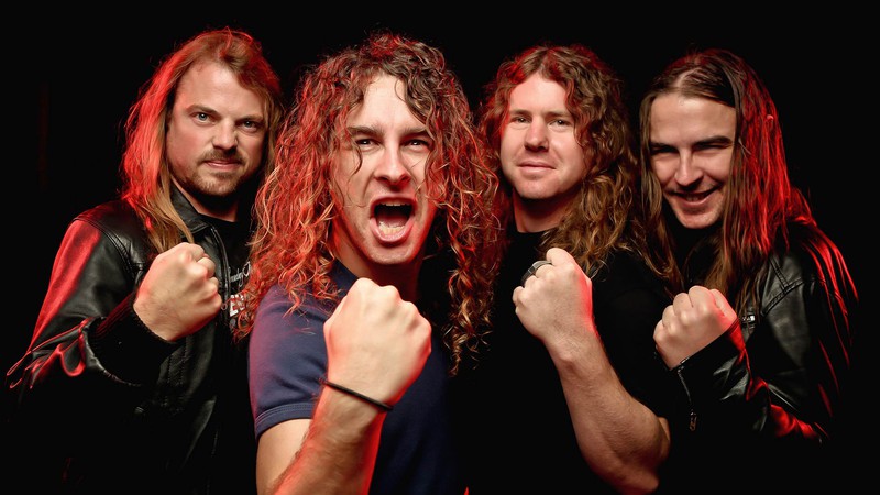 A banda australiana Airbourne - Divulgação