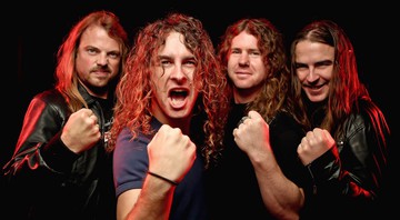 A banda australiana Airbourne - Divulgação