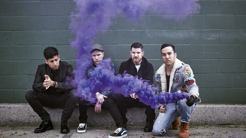 <b>Sem Franja</b><br>
Joe Trohman, Stump, Andy Hurley e Wentz buscam novos sons


 - Divulgação