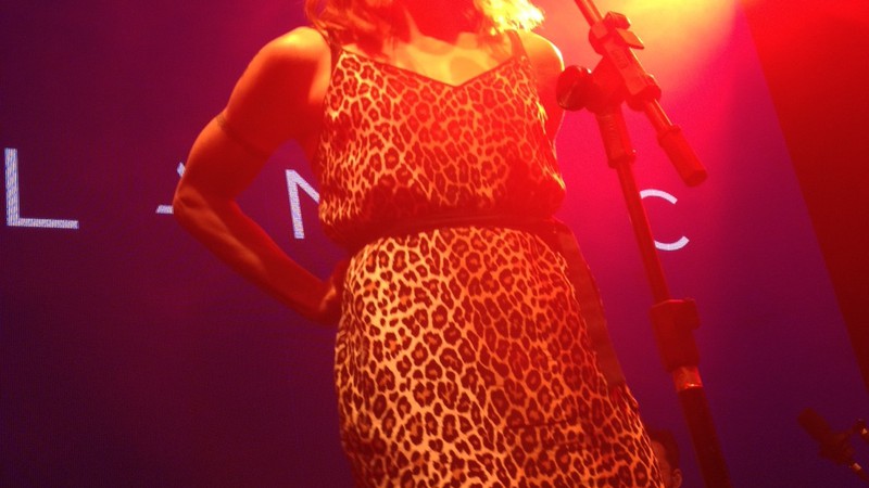 Melanie C durante pocket show em São Paulo - Nayana Fernandes