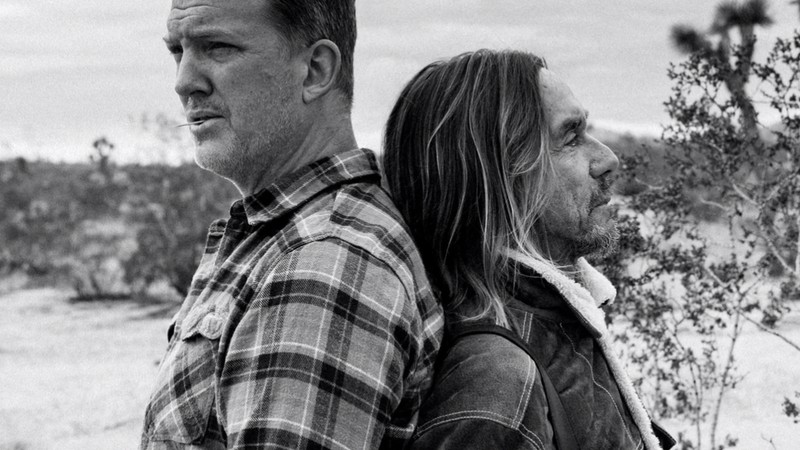 Josh Homme e Iggy Pop em cena do documentário <i>American Valhalla</i> - Reprodução/Vídeo