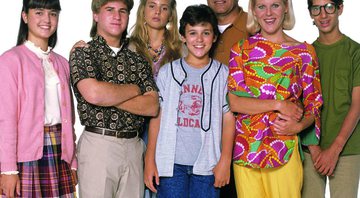 O elenco de <i>Anos Incríveis</i>, com Kevin (Fred Savage) ao centro - Divulgação