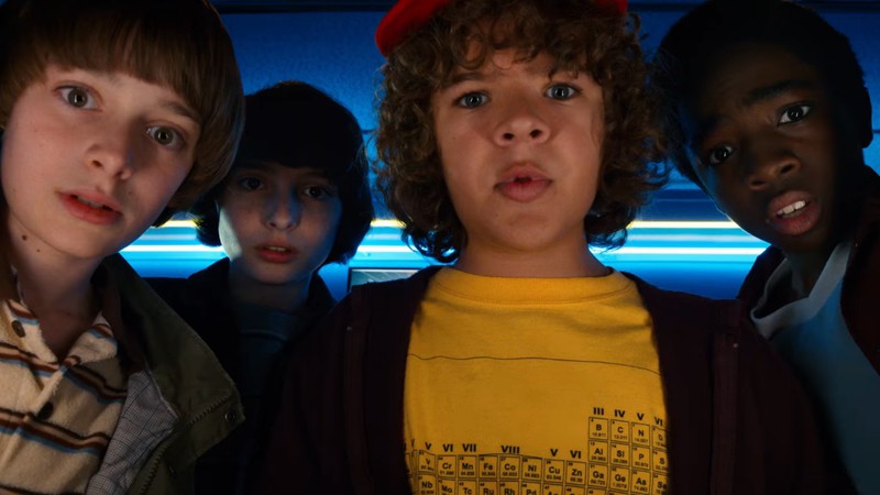 Cena do trailer da segunda temporada de <i>Stranger Things</i> - Reprodução/Vídeo