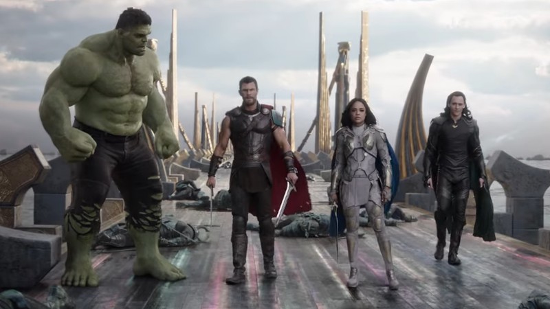 Cena do trailer de <i>Thor: Ragnarok</i> - Reprodução/Vídeo