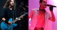 Dave Grohl, do Foo Fighters, e Perry Farrell, do Jane's Addiction - Rex Features/AP e Robb Cohen