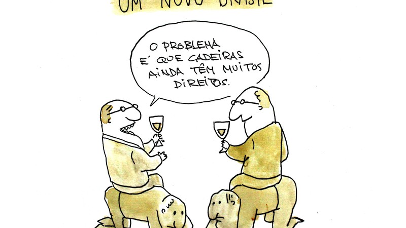 Charge de André Dahmer - André Dahmer/Divulgação