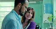 <b>Haja Diálogo</b><br>
Dado (Paulo Vilhena) e Rosa (Maria Ribeiro) tentando se entender
 - Divulgação