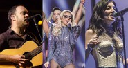 Dave Matthews Band, Lady Gaga e Lorde - Camila Cara/Divulgação/T4F; Anthony Behar/Sipa USA/AP; Amy Harris/Invision/AP