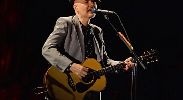 Billy Corgan durante apresentação do Smashing Pumpkins nos Estados Unidos, em 2016 - Associated Press