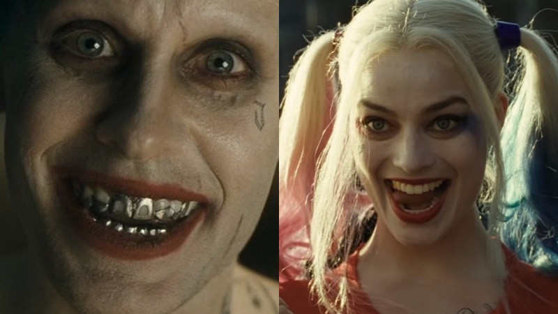 Jared Leto e Margot Robbie como Coringa e Arlequina em <i>Esquadrão Suicida</i> - Reprodução