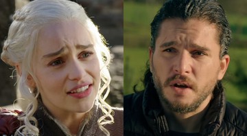 Emilia Clarke e Kit Harrington - Reprodução/Vídeo