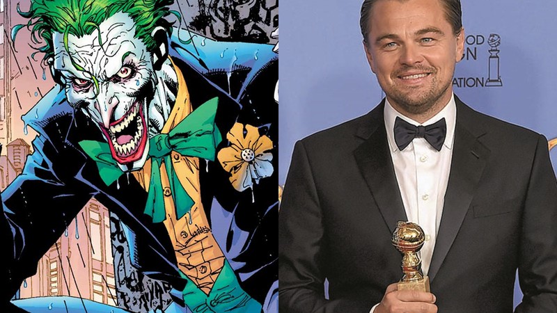 Leonardo DiCaprio e o Coringa - JORDAN STRAUSS/Reprodução