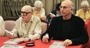 Shelley Berman, ator e comediante norte-americano, em imagem de <i>Curb Your Enthusiasm</i> - Reprodução