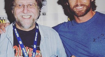 Hugh Jackman e Len Wein - Reprodução/Facebook