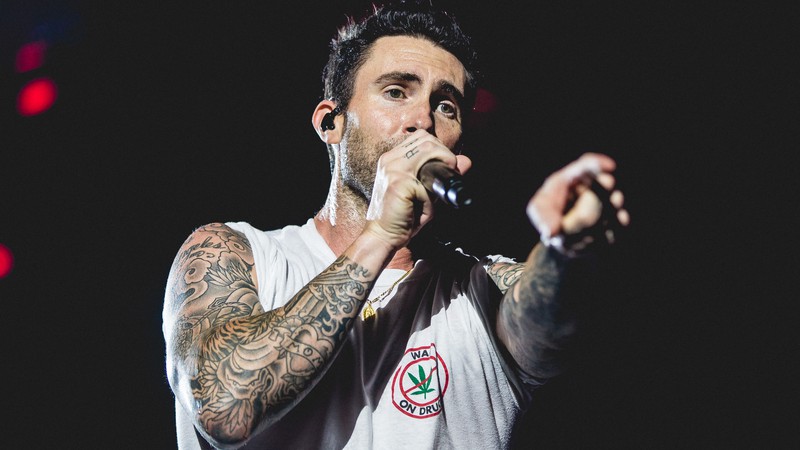 Maroon 5 no segundo dia do Rock in Rio 2017 - Diego Padilha/I Hate Flash/Divulgação