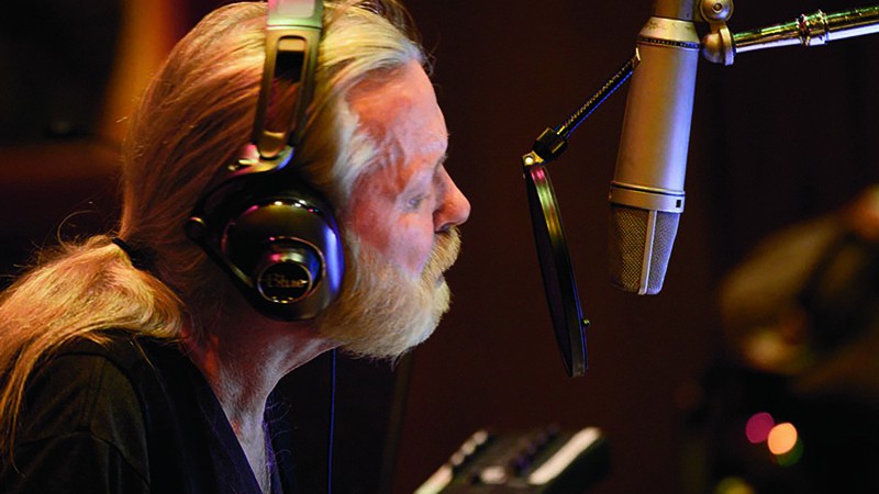 <b>Adeus ao Clássico</b><br>
Allman em um dos estúdios do complexo Muscle Shoals, em 2016

 - Travis Vautour