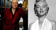 Hugh Hefner e Marilyn Monroe - AP