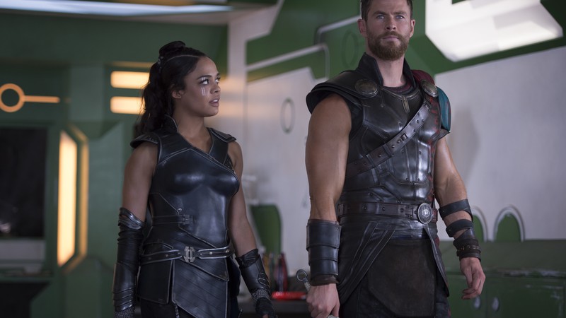 <b>Poderosos</b><br>
Mark Ruffalo , Tessa Thompson e Chris Hemsworth (<i>foto</i>) encaram outros desafios em <i>Ragnarok</i> - Jasin Boland/Marvel