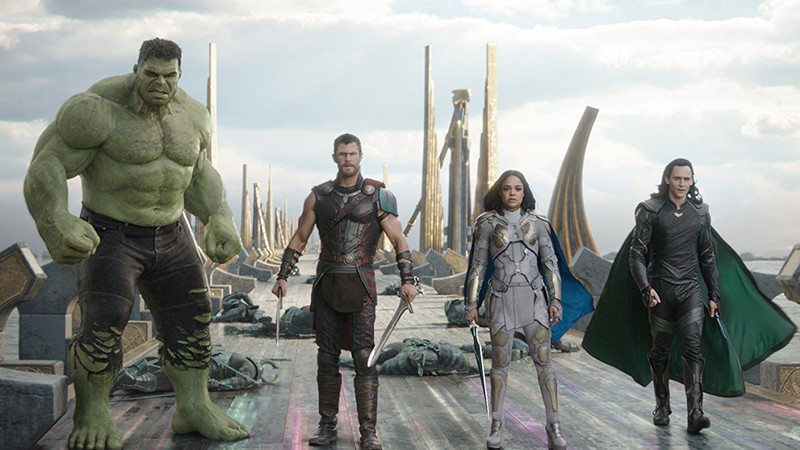 Cena de <i>Thor: Ragnarok</i> (2017) - Reprodução