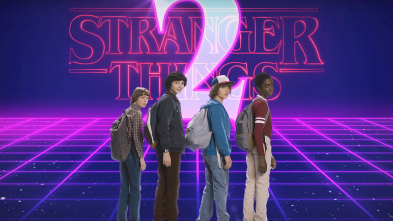 Cena do videoclipe "Totally Tubular", de <i>Stranger Things 2</i> - Reprodução/Vídeo