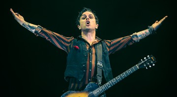 Green Day durante show na Arena Anhembi, em São Paulo - Stephan Solon/Divulgação