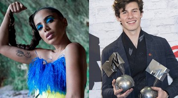 Anitta e Shawn Mendes - Divulgação/AP