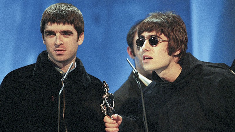 Noel e Liam Gallagher (Foto:John Marshall/JME/AP)