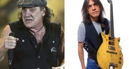 Brian Johnson e Malcolm Young - AP