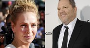 Uma Thurman e Harvey Weinstein - AP