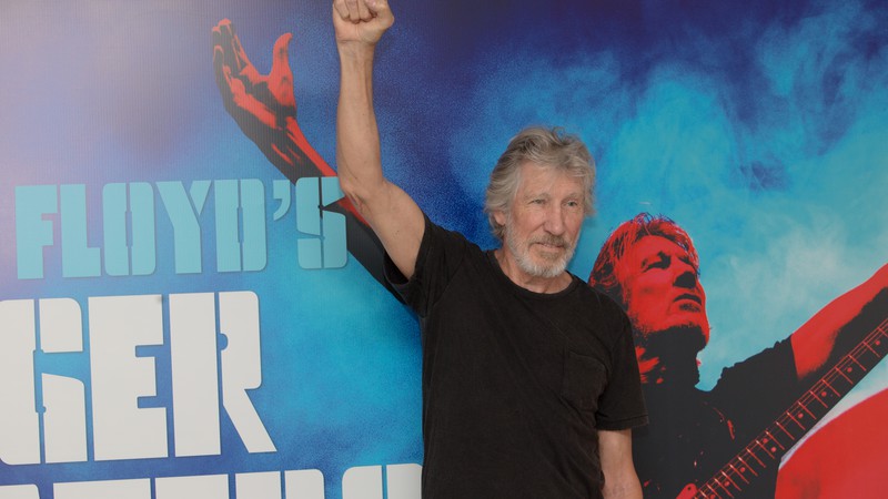 Roger Waters em mesa redonda em Sâo Paulo - MRossi