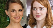 As atrizes Natalie Portman e Emma Stone - Reprodução