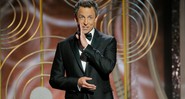 O apresentador do Globo de Ouro 2018, Seth Meyers.  - Paul Drinkwater/NBC 