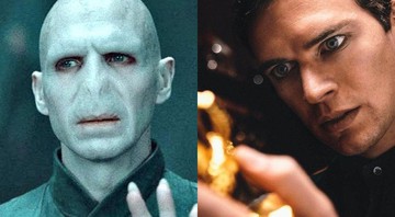 Lord Volemort na franquia original de <i>Harry Potter</i> e no filme <i>Origins of the Heir</i>, feito por fãs - Reprodução