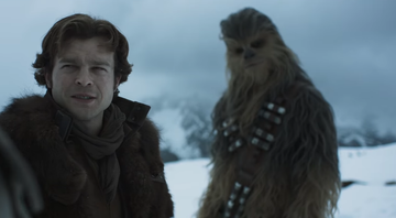 O ator Alden Ehrenreich no filme <i>Solo: Uma História Star Wars</i> - Reprodução