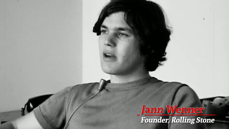 Jan Wenner, fundador da <i>Rolling Stone</i> - Reprodução