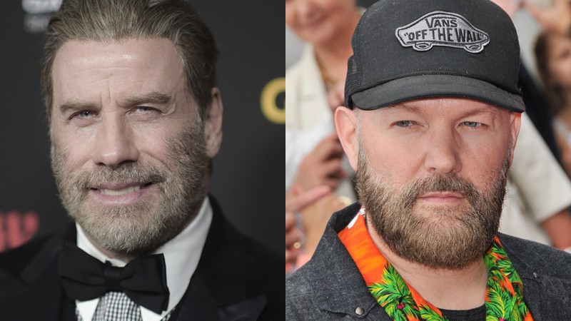 o ator John Travolta e o músico e diretor Fred Durst - Richard Shotwell/Invision/Sipa USA/AP